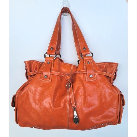 Francesco Biasia Handbags - Francesco Biasia Brick Orange Handbag